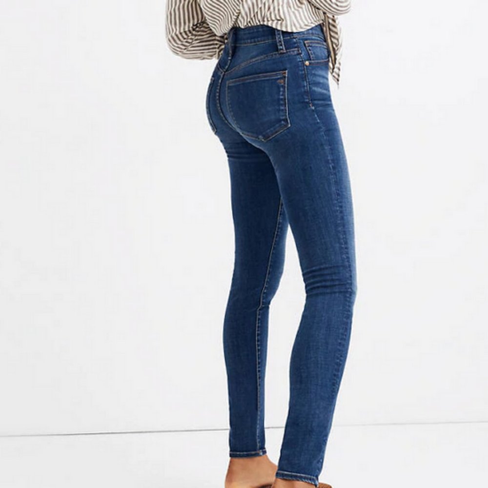 Madewell High Rise 9" Skinny Jean Medium Wash